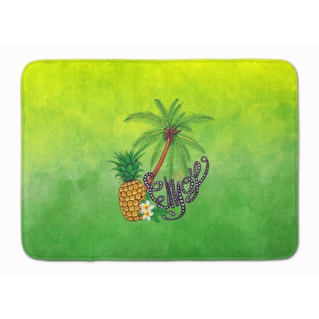 Carolines Treasures Summer Enjoy Machine Washable Memory Foam Mat BB7456RUG